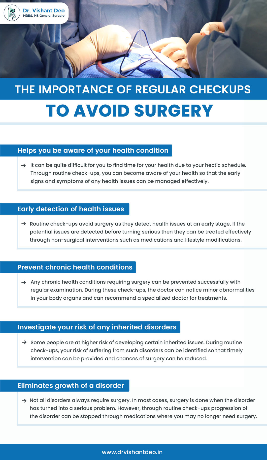 The Importance Of Regular Checkups To Avoid Surgery
