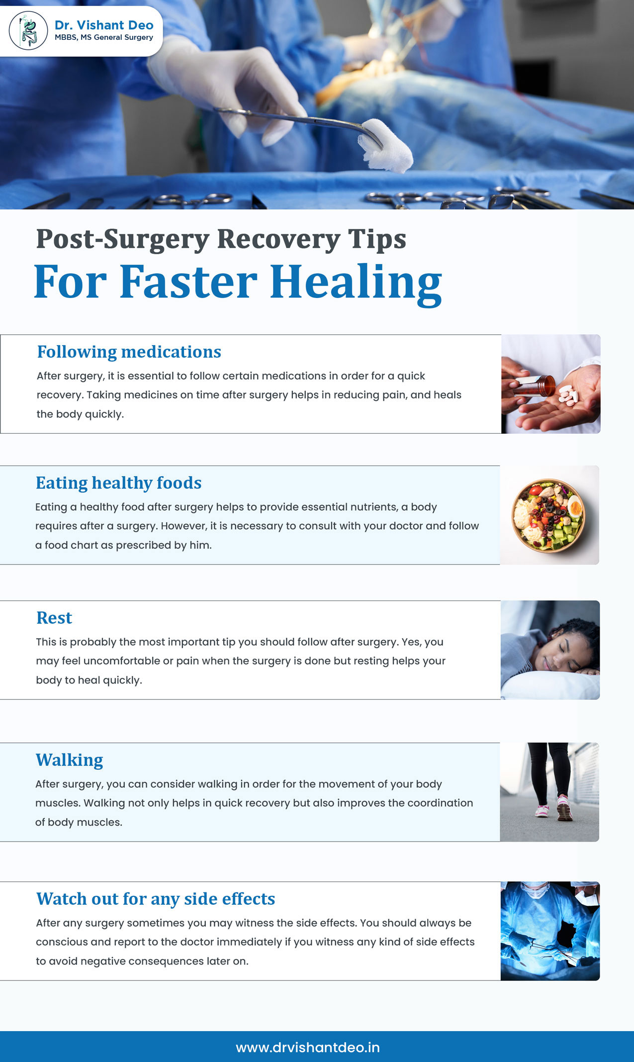 Post-Surgery Recovery Tips for Faster Healing