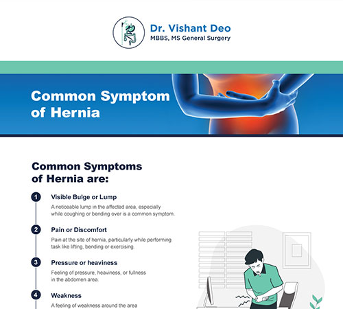 Common Symptom of Hernia